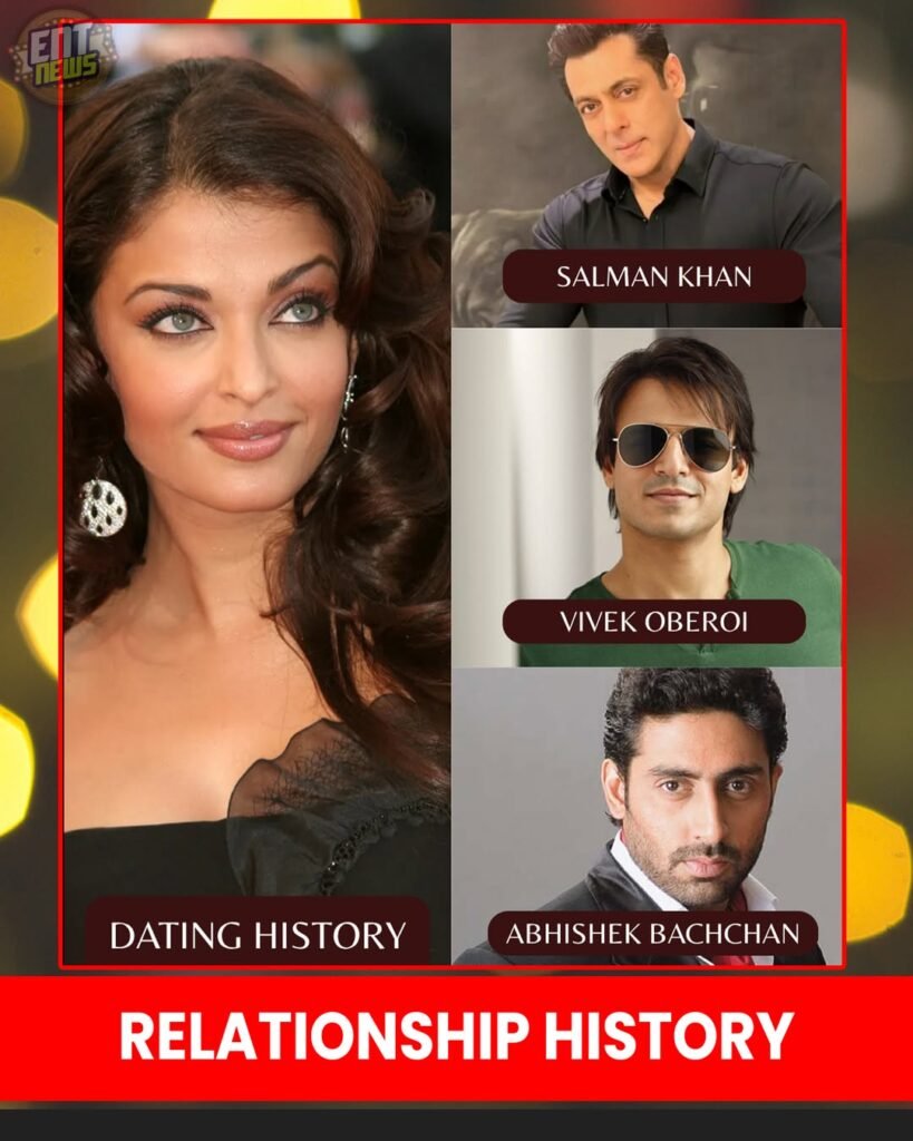 **AISWARYA RAI’S LOVE LIFE: From Turbulent Romances to Timeless Royalty** 
*Miss World to Mrs. Bachchan — the