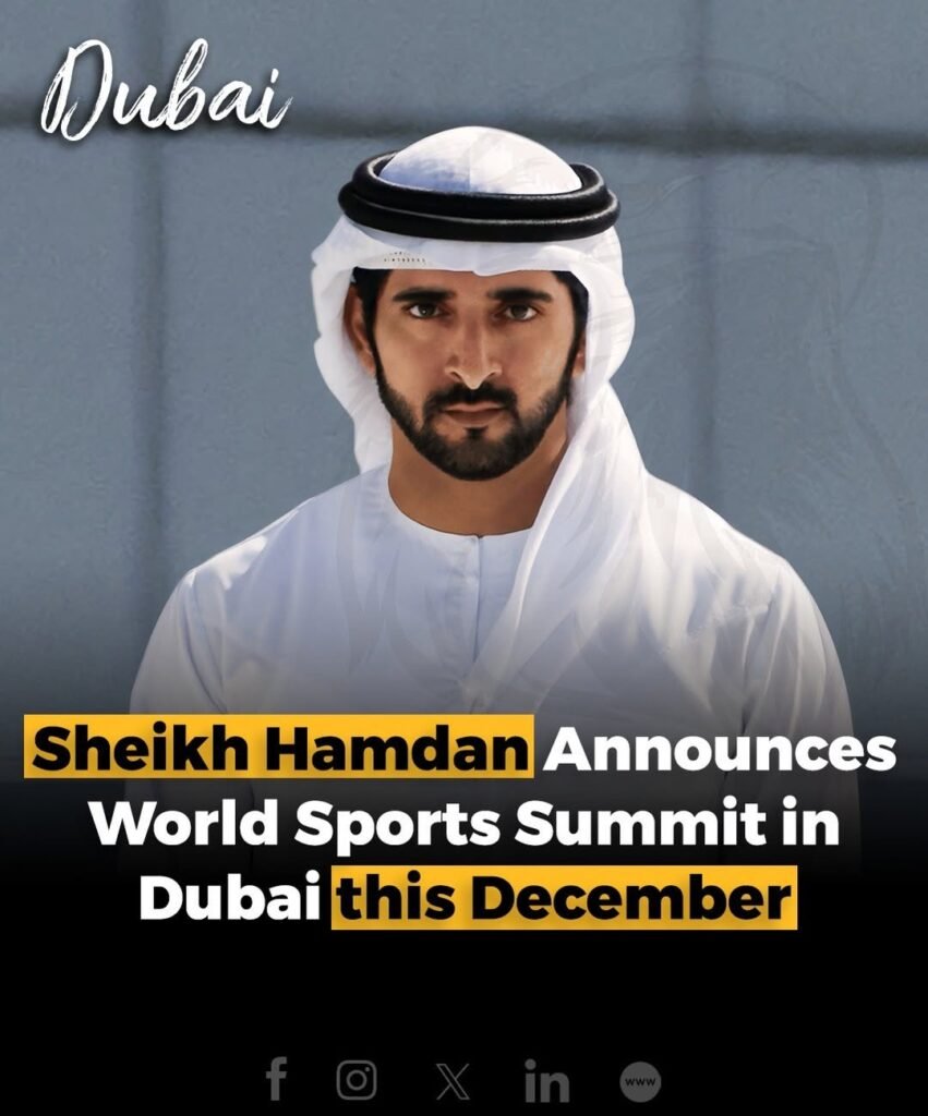 Sheikh Hamdan bin Mohammed bin Rashid Al Maktoum, Crown Prince of Dubai, Deputy Prime Minister, and Minister o