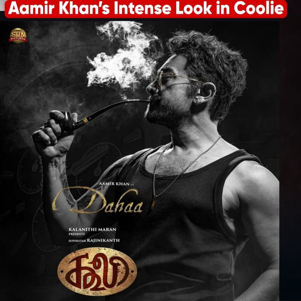 Aamir Khan's First Look from Rajinikanth’s Coolie Sets Internet on Fire! 

The perfectionist is BACK — and thi