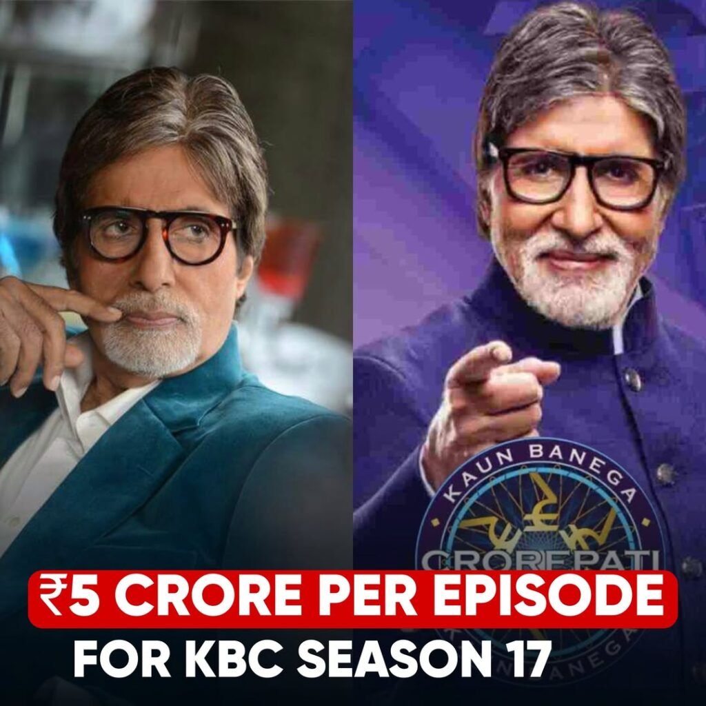 Amitabh Bachchan is back with a bang in #KBC17 – and the paycheck is mind-blowing! 

The Shahenshah of Bollywo
