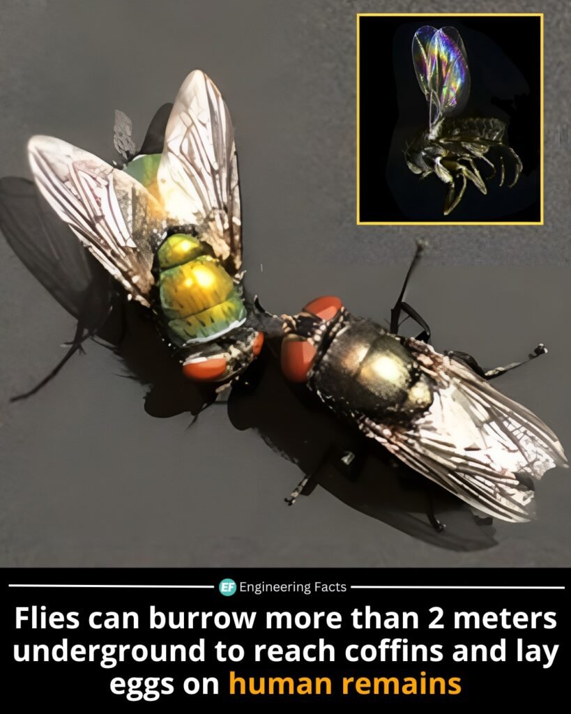 Among nature’s most unexpected forensic tools, the coffin fly (Conicera tibialis) stands out for its ability t