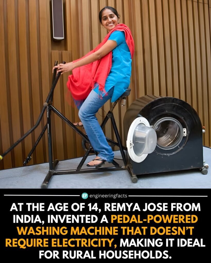 At just 14 years old, Remya Jose from Kerala, India, transformed necessity into invention. With limited resour
