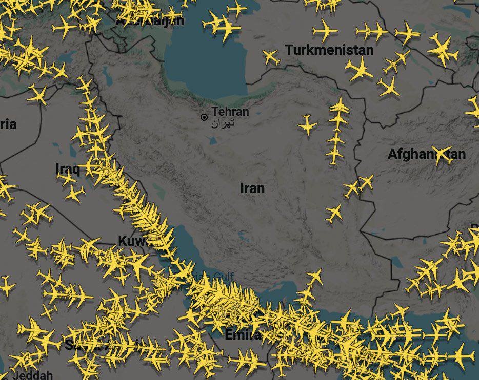 BREAKING: Iran Shuts Down Its Airspace Again Amid Threat of Imminent Attack 

Iran has once again closed its