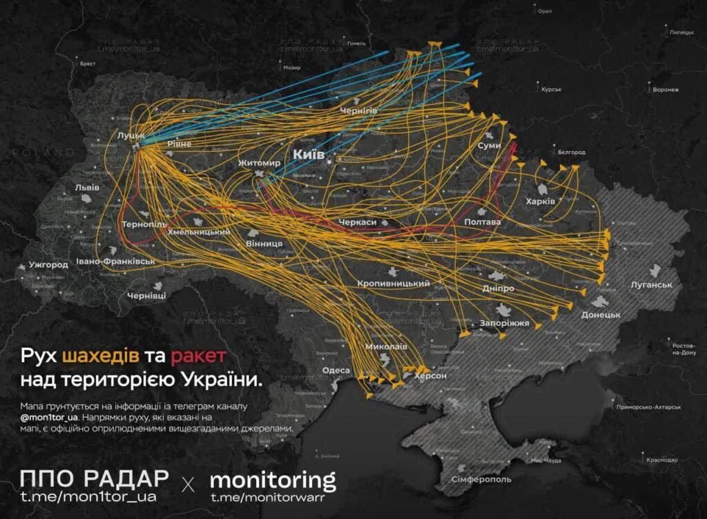 BREAKING

Russia breaks its own record for drone attacks in a single night.

According to Ukrainian sources,