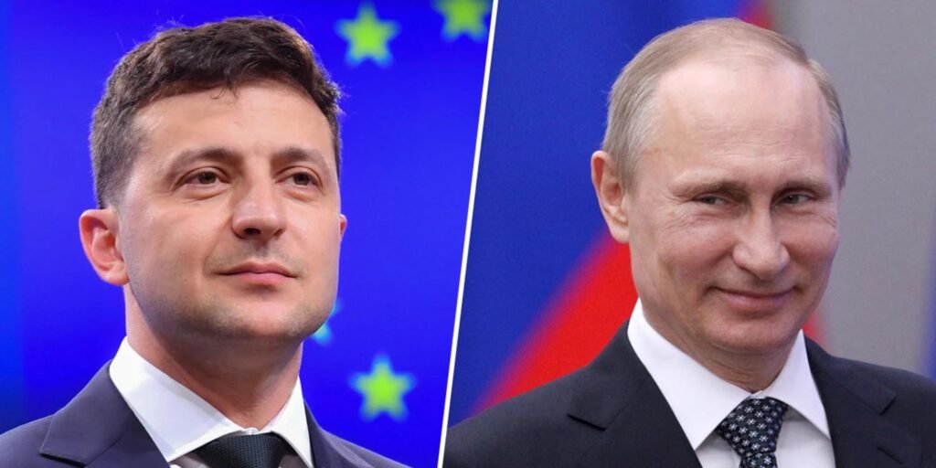 BREAKING 

Ukrainian President Volodymyr Zelensky has expressed readiness to meet with Russian President Vladi