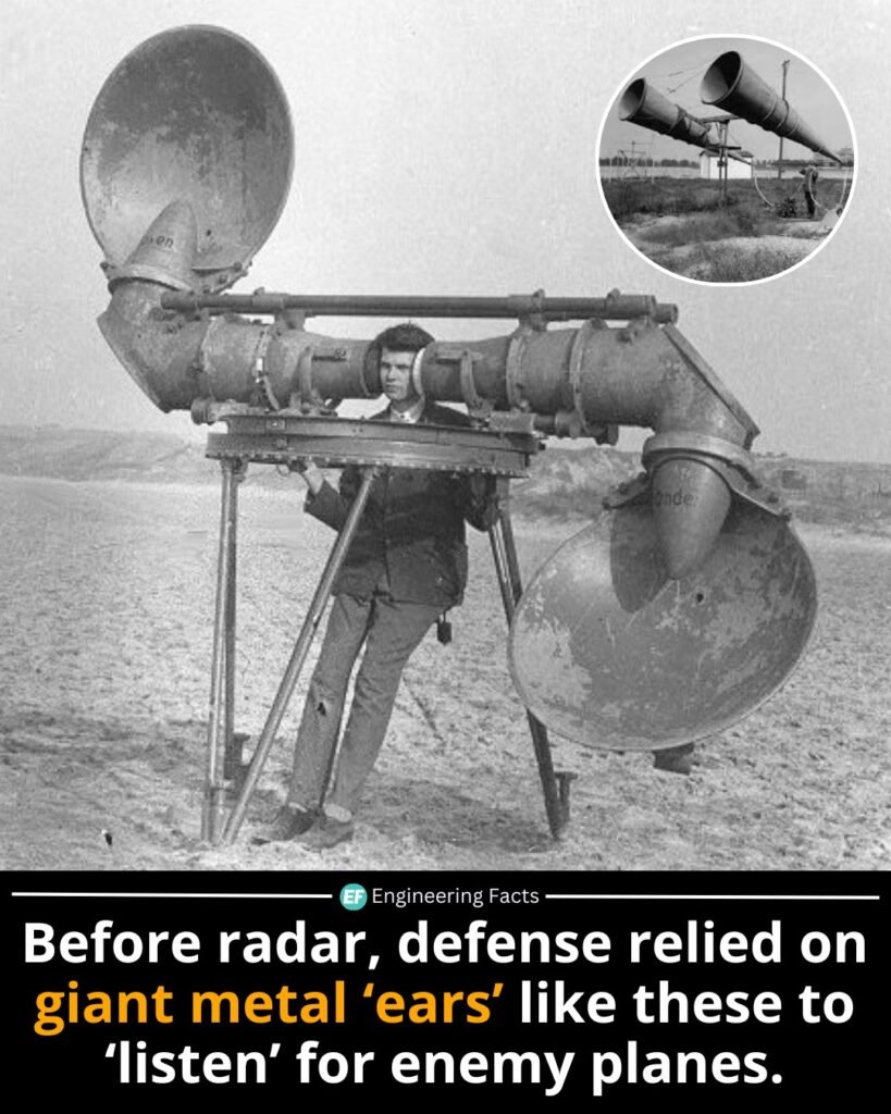 Before radar technology existed, military forces turned to mechanical innovation—like this bizarre-looking aco