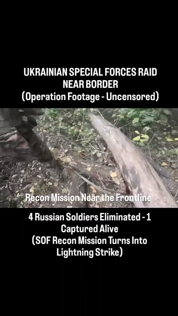 "Border Clash: Ukrainian Special Forces Capture Russian Soldier After Raid"nnDuring a recent reconnaissanc
