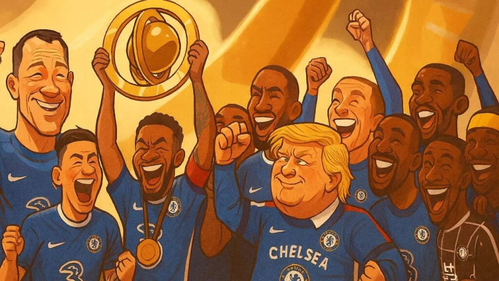 Breaking News! 
 Annus Chaoticus: From trumping death to celebrating Chelsea's win – a year in Donald Trump’s