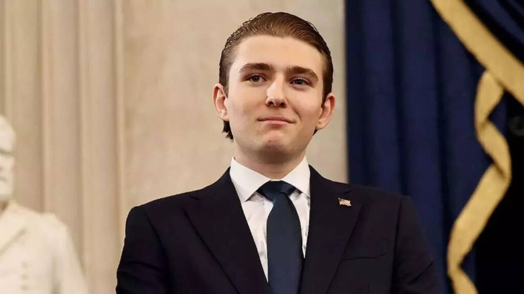 Breaking News! 
 Barron Trump not interested in NYU politics, has a mystery girlfriend on campus
 
Read more:
