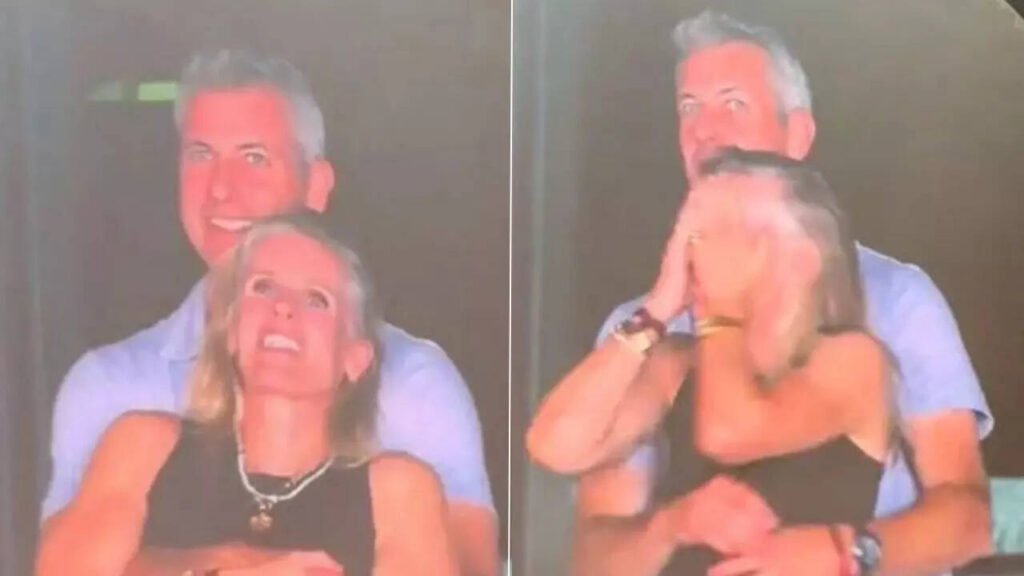 Breaking News! 
 'Something I can turn to, somebody I can kiss': Astronomer CEO, HR head spotted kissing at Co