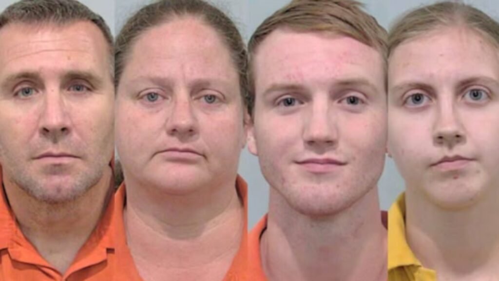 Breaking News! 
 'Sprayed with vinegar': Florida family arrested for abusing 9 children; locked kids in cages,