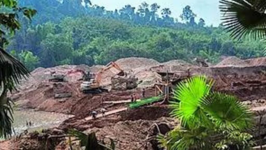 Breaking News! 
 The rare-earth rush in Myanmar
 Amidst Myanmar's civil war, China is exploiting the nation's