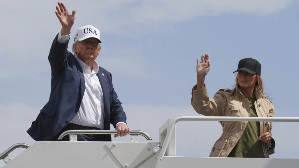 Breaking News! 
 'They just bombed a nursing home': Trump claims Melania's remarks pushed for stronger action