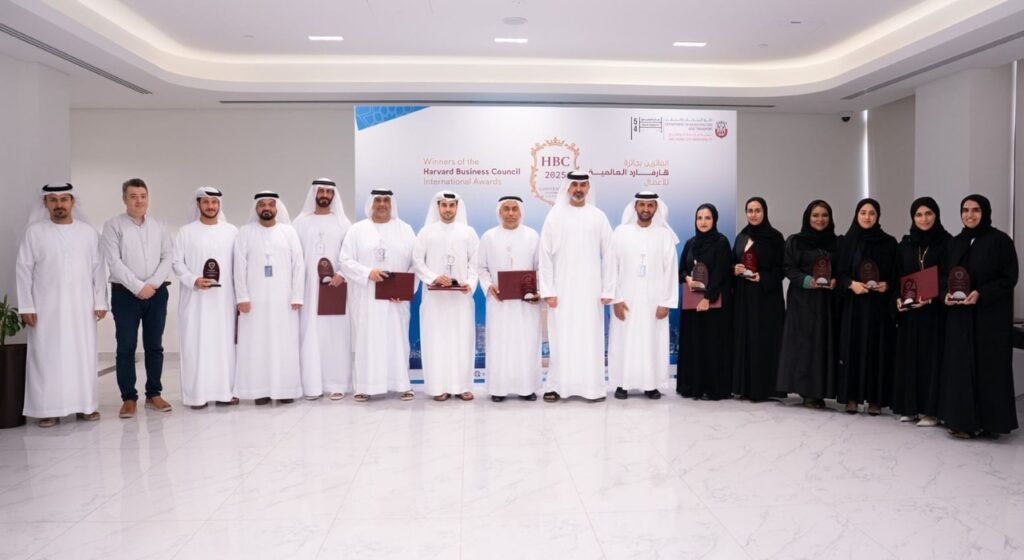 Breaking News! 
 UAE: Abu Dhabi Municipality wins 11 awards at Harvard Business Council International Awards i