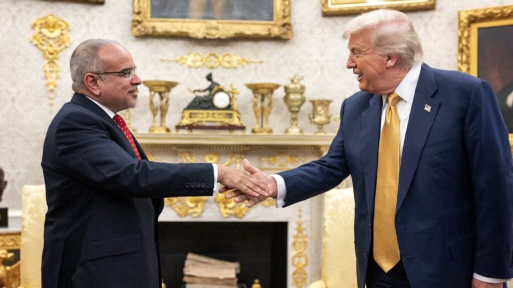 Breaking News! 
 US-Middle East relations: Donald Trump hosts Gulf leaders at White House; Bahrain announces $