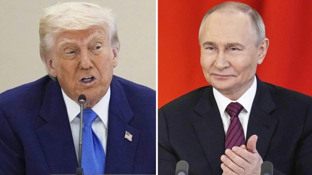 Breaking News! 
 'Won't back down': Putin tells Trump Russia will pursue Ukraine goals, in 6th call since Janu