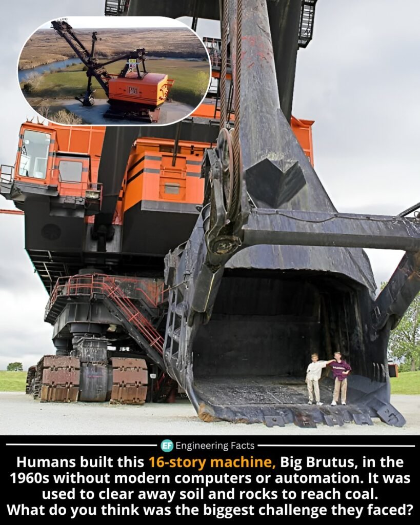 Built in the early 1960s, Big Brutus is a monumental feat of human engineering—standing 160 feet tall and weig