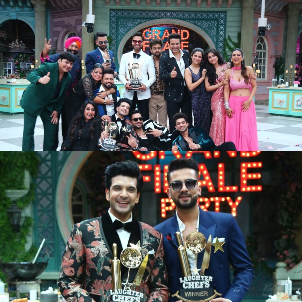 CHEF KI JODI NE KAR DIYA KAMAAL! 
Karan Kundrra & Elvish Yadav WIN Season 2 of #LaughterChefsUnlimitedEntertai