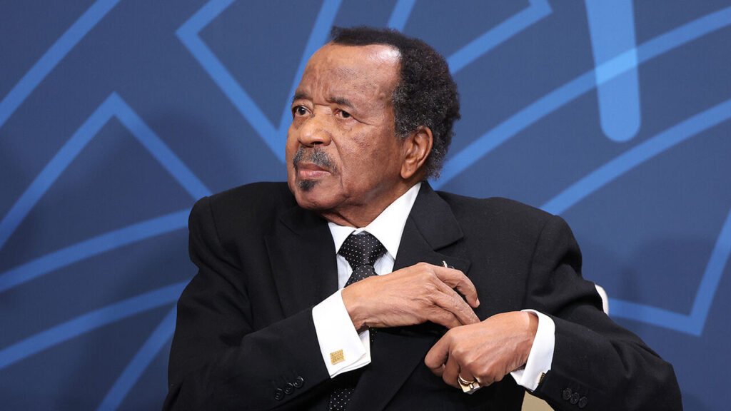 Cameroon’s 92-Year-Old President Paul Biya to Seek Eighth Term
 July 14, 2025
Yaoundé, Cameroon

 President P