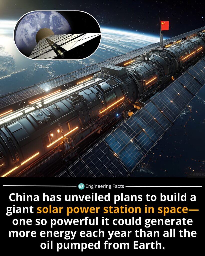 China is taking solar energy beyond Earth's limits with an audacious plan: build the world's first orbital sol