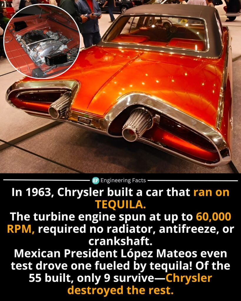 Chrysler's 1963 Turbine Car was one of the boldest experiments in automotive history. Equipped with a jet-insp