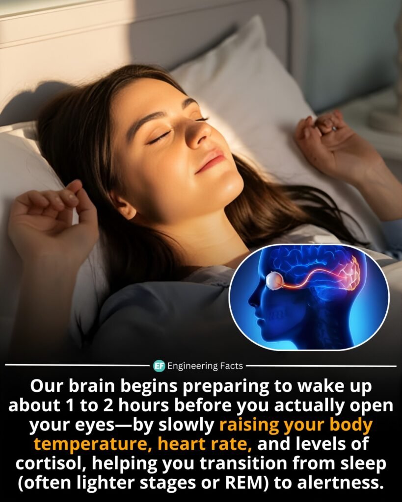 Did You Know Your Brain Wakes Up Before You Do?

About 90 minutes before you open your eyes, your brain kicks