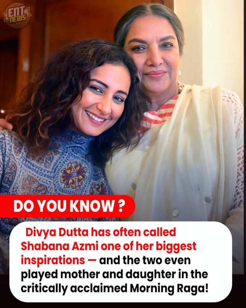 Divya Dutta & Shabana Azmi: When Grace Meets Greatness! 

A heartwarming frame that speaks volumes — Divya Du