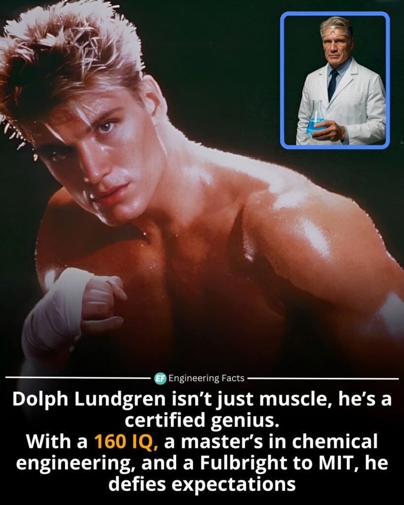 Dolph Lundgren broke the Hollywood stereotype that brawn and brains don’t mix. Long before his rise as Ivan Dr