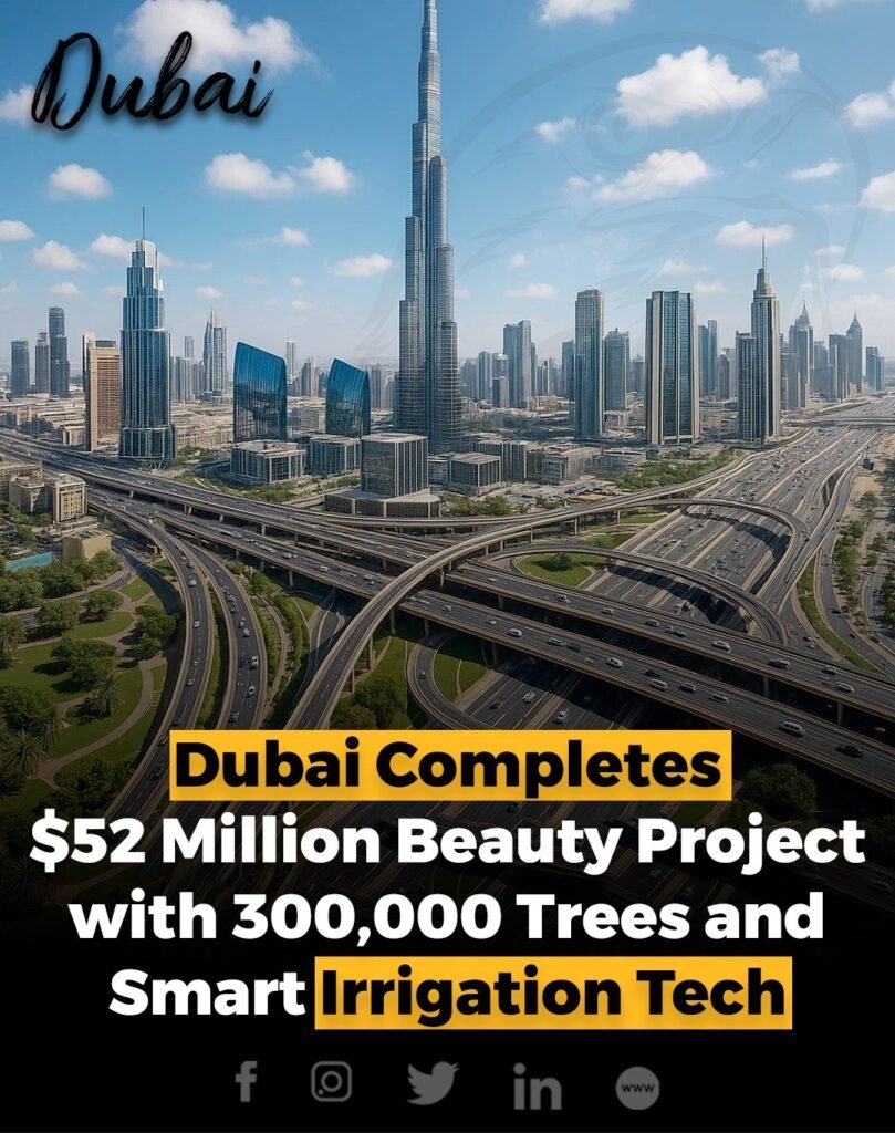 Dubai Municipality has completed a major AED190 million ($52 million) landscaping and beautification project,