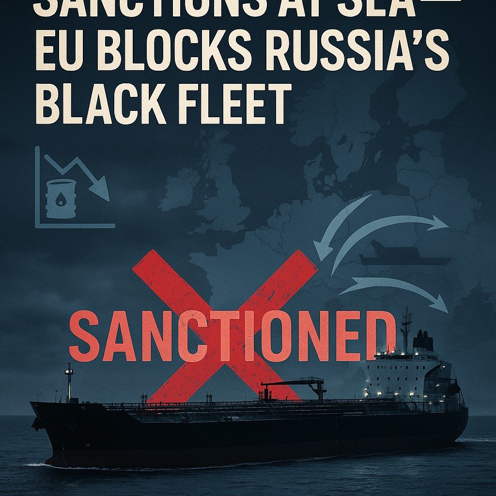 EU Tightens Grip on Russian Energy – Oil Price Cap Cut, Shadow Fleet Banned
 July 19, 2025
 Brussels, Belgium