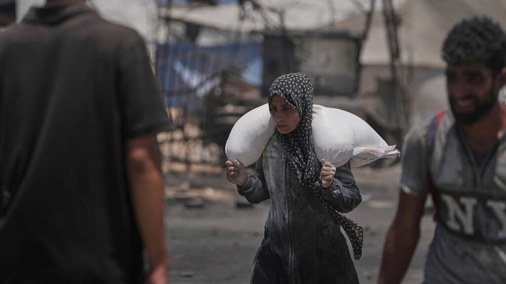 Famine Looms in Gaza as Food Aid Distribution Sparks Ceasefire Deadlock
 July 22, 2025
 Gaza Strip

The Wall