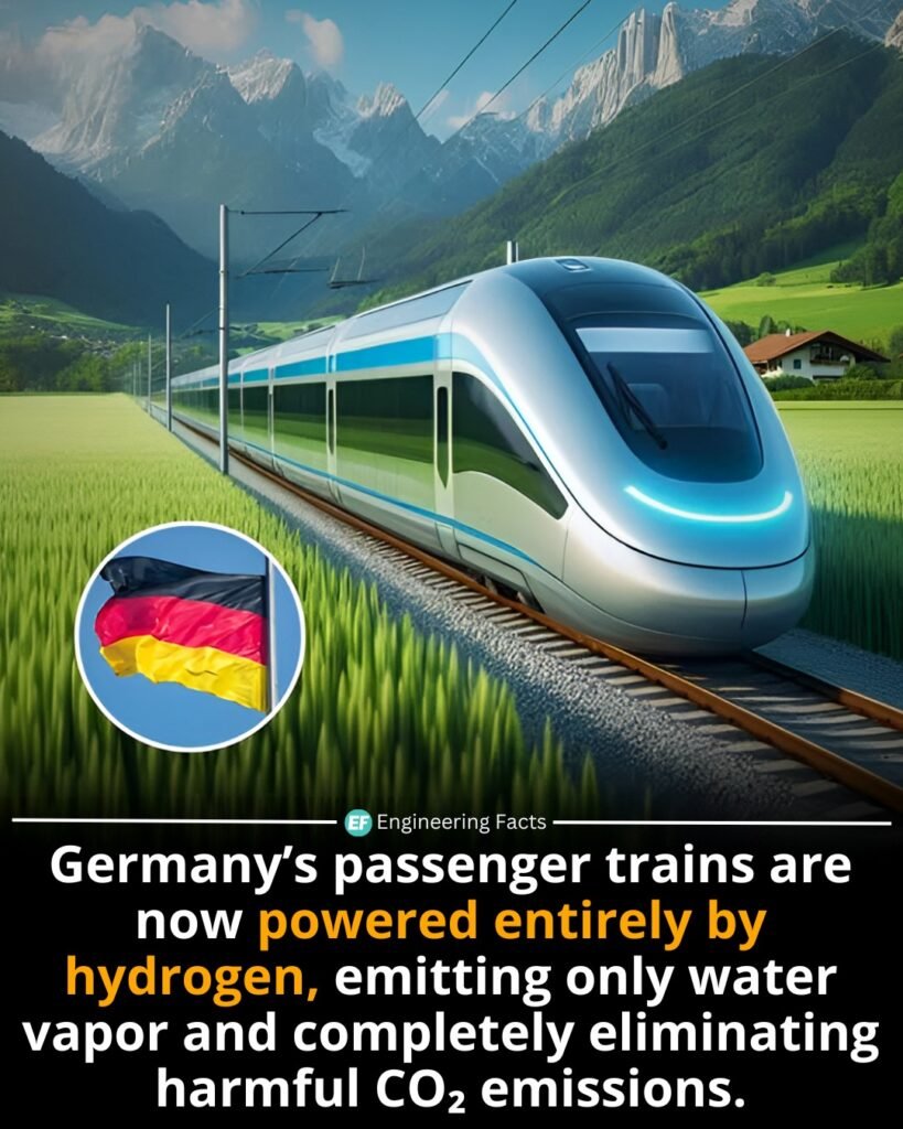 Germany has become the first country in the world to operate entirely hydrogen-powered passenger trains on com