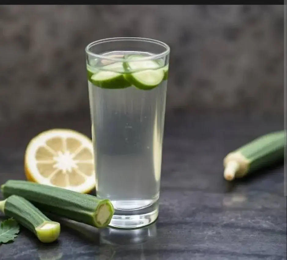 LEMON JUICE AND OKRA WATER.