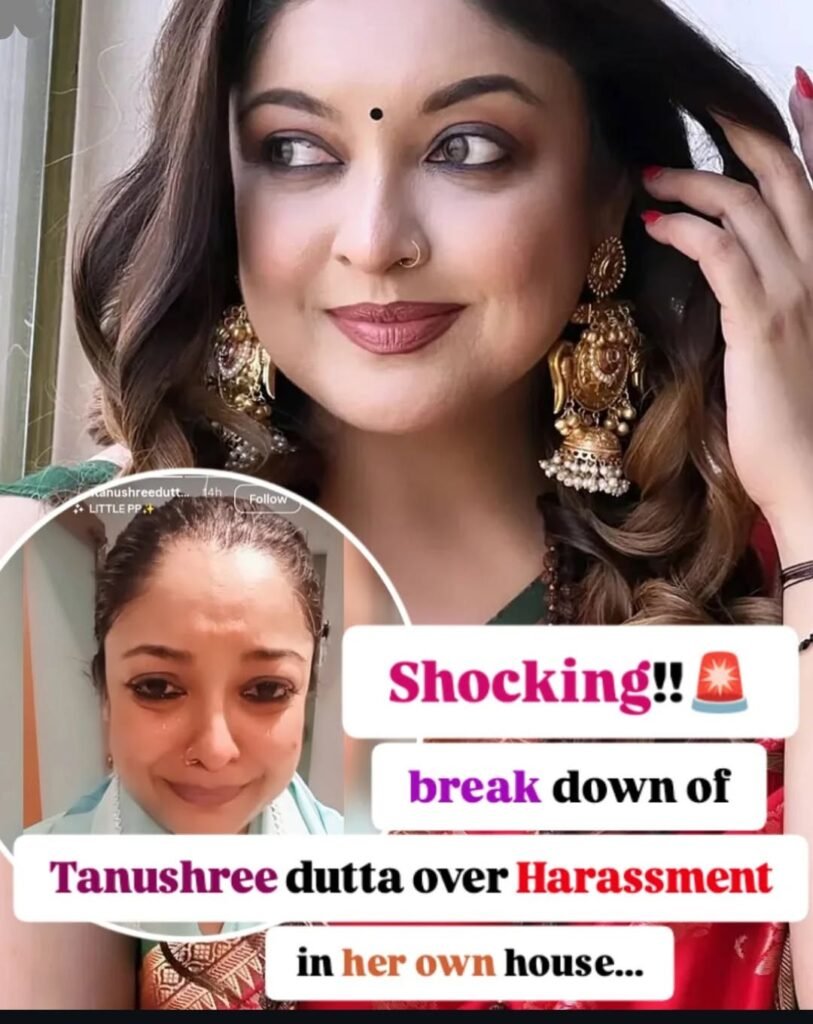 Heartbreaking! Tanushree Dutta Breaks Down on Camera, Cries for Help!

Bollywood actress Tanushree Dutta, who