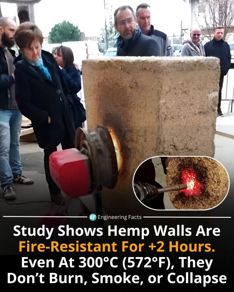 Hempcrete, a mix of hemp hurds, lime, and water, is gaining popularity as a green building material—and now it