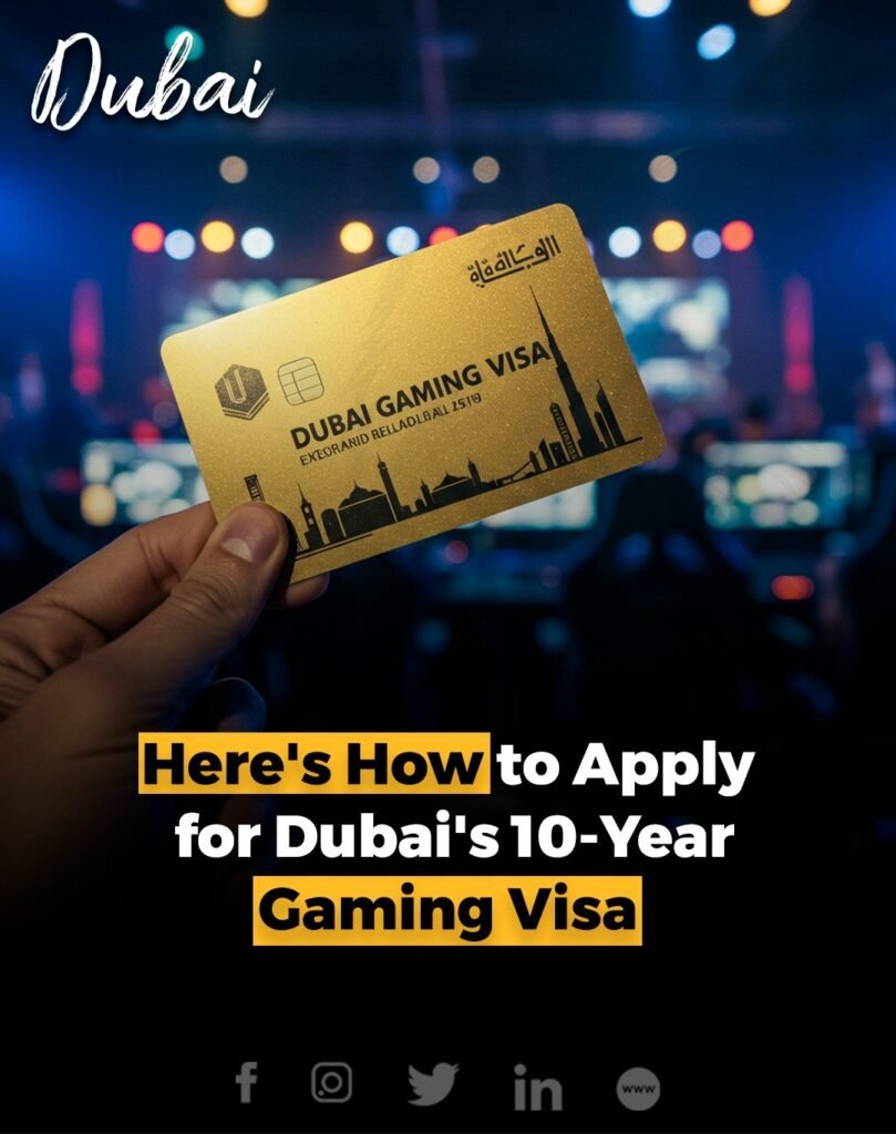 Here's How to Apply for Dubai's 10-Year Gaming Visa

Read Details. Link in Comments

#Dubai #GamingVisa #TenYe