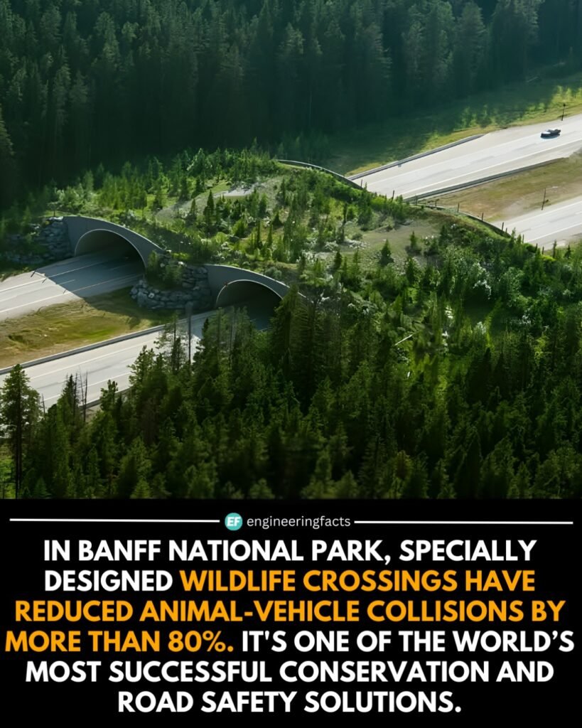 Highway wildlife collisions have long been a deadly threat to both animals and humans, but Banff National Park