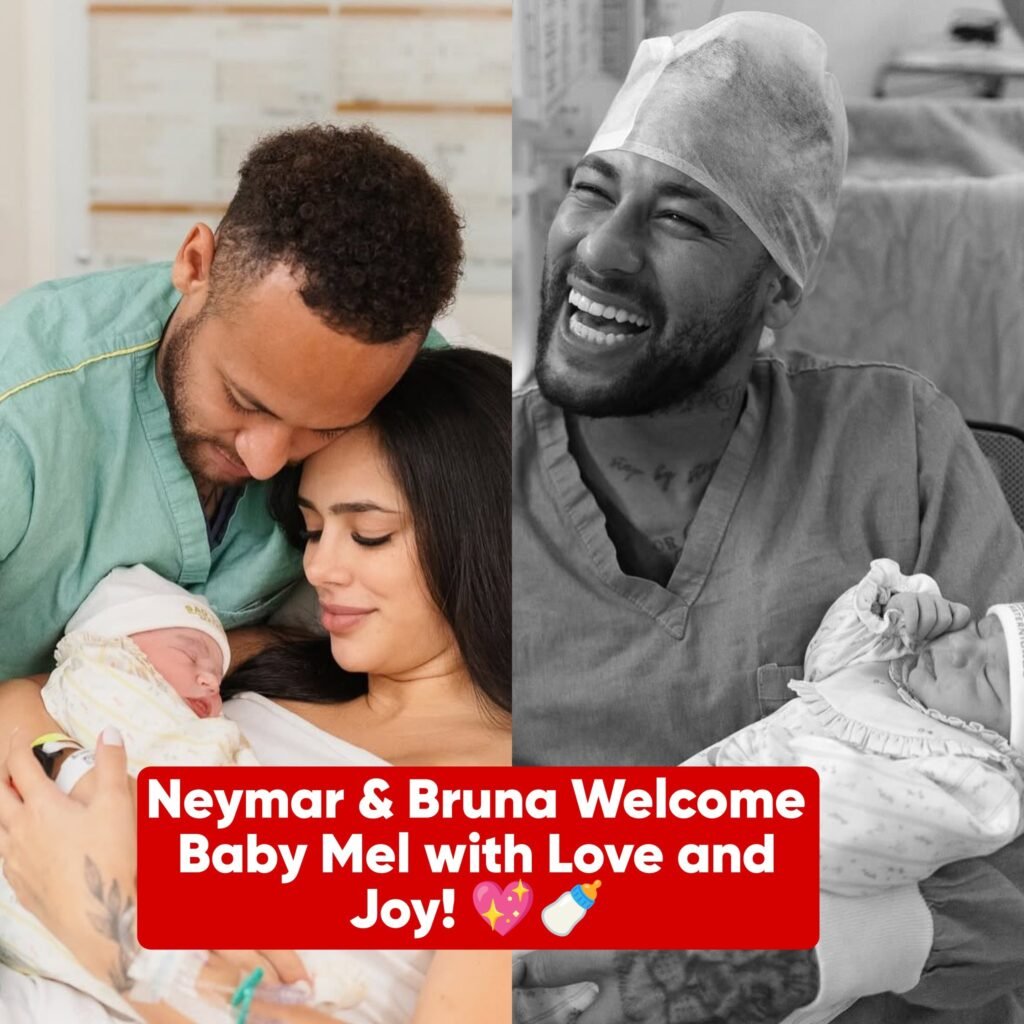 IT'S A GIRL! 

Football superstar Neymar Jr. and his stunning partner Bruna Biancardi have just welcomed thei