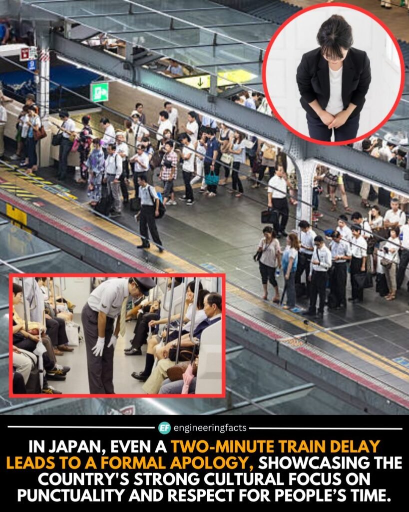 In Japan, time is not just money—it’s respect. A train arriving even two minutes late will prompt a formal apo