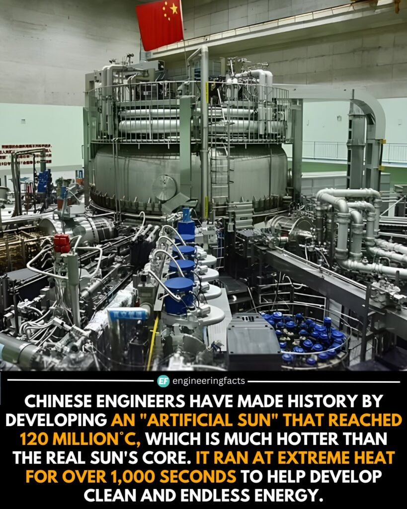 In a major leap toward sustainable energy, Chinese scientists have developed an "artificial sun"—a nuclear fus