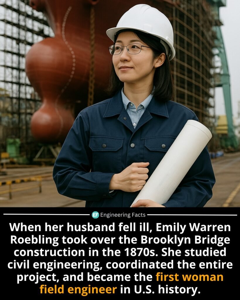 In the 1870s, civil engineering history took a groundbreaking turn when Emily Warren Roebling stepped in to le