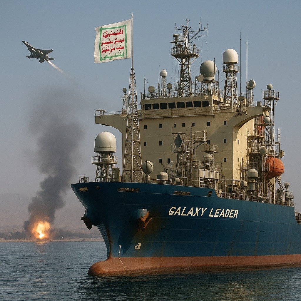 Israel Launches Surprise Airstrikes on Yemen’s Houthis, Prompting Missile Retaliation
 July 6, 2025
 Red Sea,