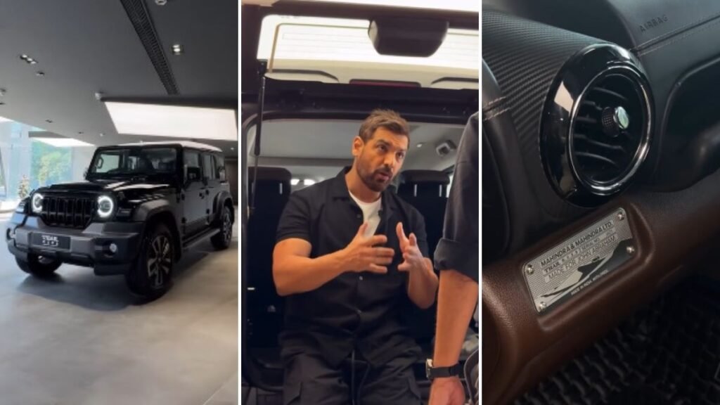 Check out John Abraham's specially customised Thar Roxx | PICS