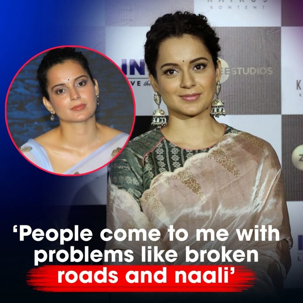 "Main MP hoon, par log mujhe MLA samajhte hain!" – Kangana Ranaut gets real about politics! 

Bollywood's Que