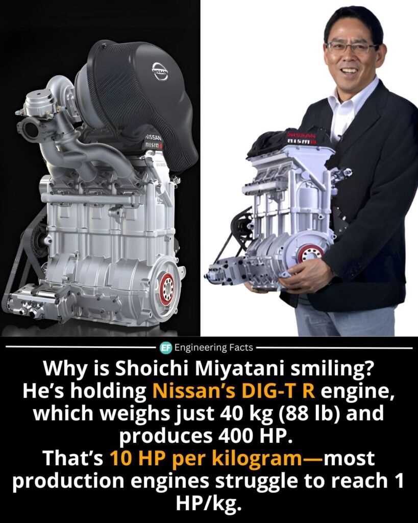 Meet the Nissan DIG-T R—a marvel of compact engineering that's rewriting what we expect from small engines. We