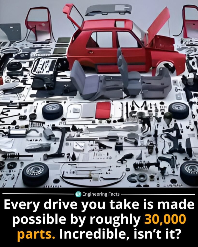 Modern cars are among the most complex machines we use every day, consisting of around 30,000 individual compo