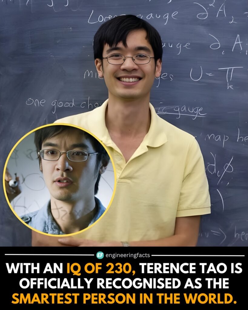 Often dubbed the “Mozart of Math,” Terence Tao is a mathematical prodigy with an estimated IQ of 230—placing h