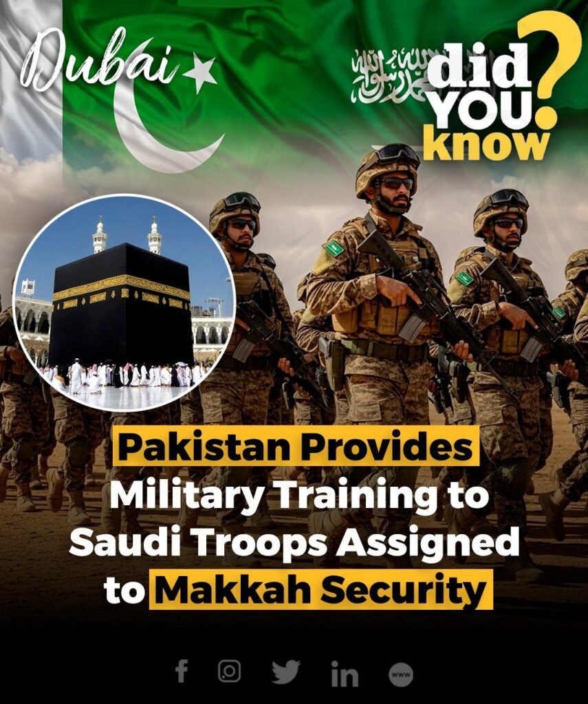 Pakistan Ar_my provided milit@ry training to over 10,000 Saudi soldiers under a bilateral secur!ty agreement.
