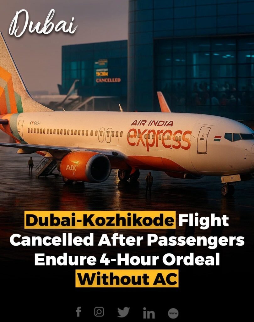 Passengers on Air India Express flight IX 346 from Dubai to Kozhikode suff_ered a four-hour ordeal inside a gr