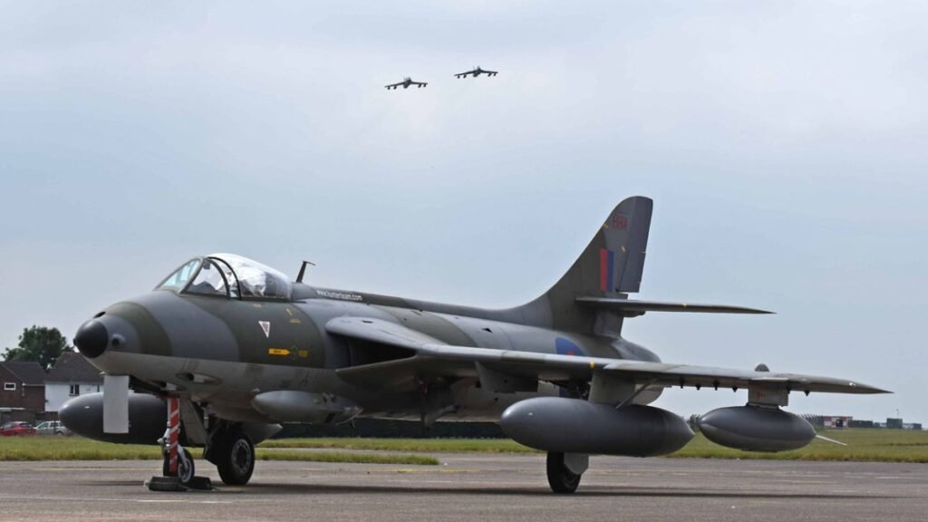 Southwest flight Burbank collision scare: British Mk-58Hawker Hunter fighter jets in US explained, all you need to know